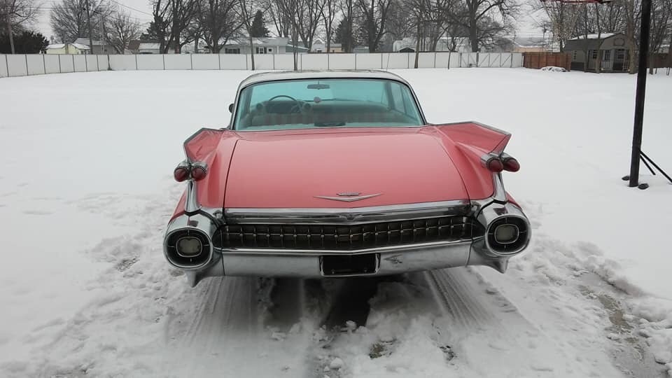Used 1959 Cadillac Series 62 -ORIGINAL 390 V8 WITH CUSTOM PINK PAINT AND INTERIOR - | Mundelein, IL