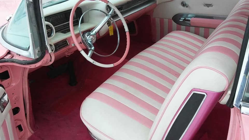 Used 1959 Cadillac Series 62 -ORIGINAL 390 V8 WITH CUSTOM PINK PAINT AND INTERIOR - | Mundelein, IL
