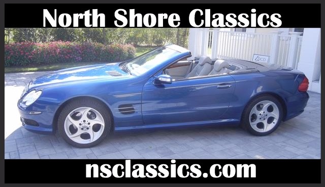 Used 2004 Mercedes Benz SL500 - RARE COLOR- CLEAN AND VERY WELL MAINTAINED - | Mundelein, IL