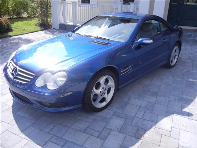 Used 2004 Mercedes Benz SL500 - RARE COLOR- CLEAN AND VERY WELL MAINTAINED - | Mundelein, IL