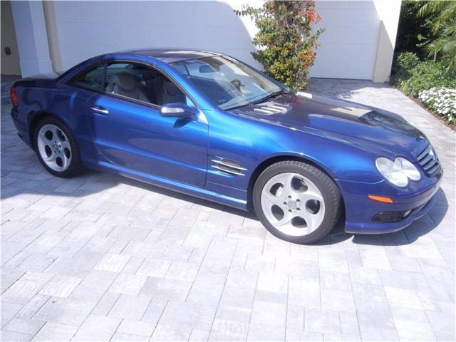 Used 2004 Mercedes Benz SL500 - RARE COLOR- CLEAN AND VERY WELL MAINTAINED - | Mundelein, IL