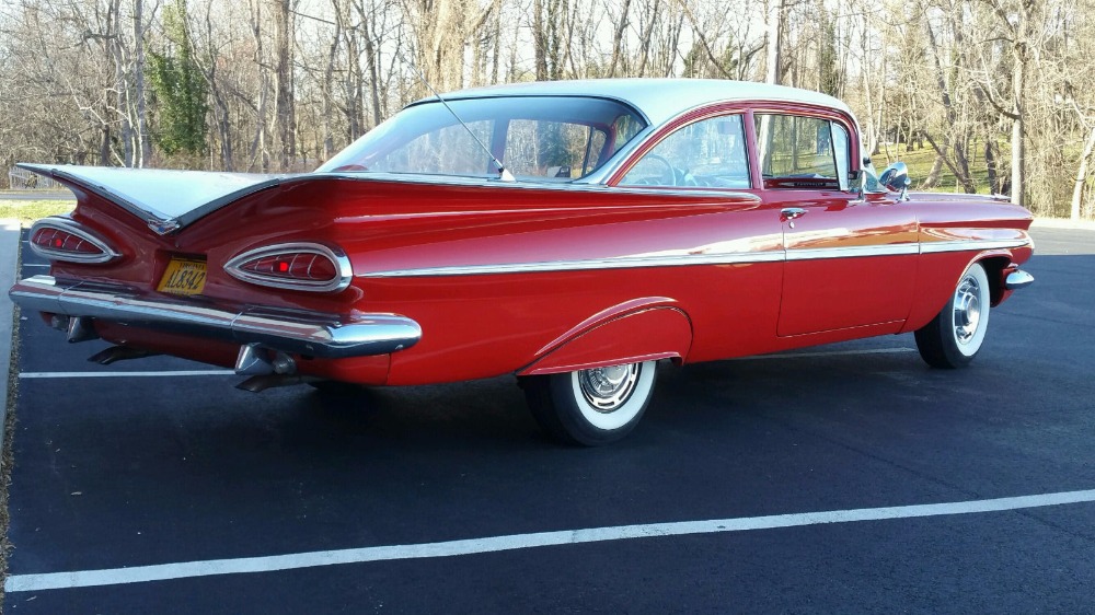 Used 1959 Chevrolet Bel Air WORKING AC-VERY WELL MAINTAINED & RESTORED - RARE CAR-GREAT CONDITION | Mundelein, IL