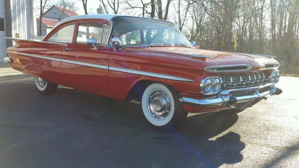 Used 1959 Chevrolet Bel Air WORKING AC-VERY WELL MAINTAINED & RESTORED - RARE CAR-GREAT CONDITION | Mundelein, IL