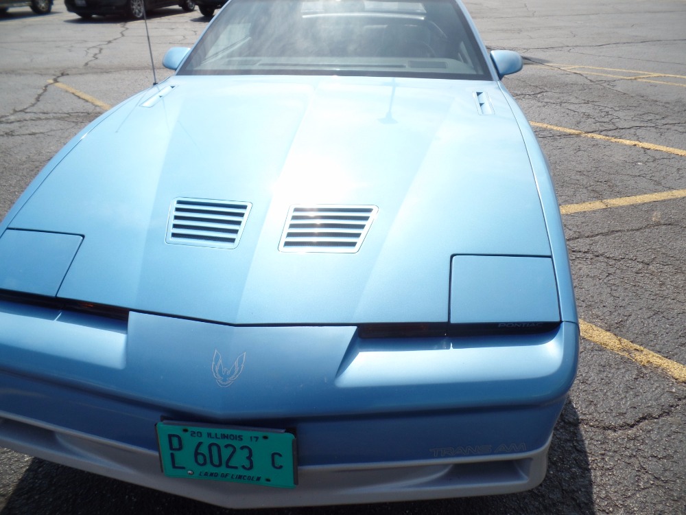 Used 1988 Pontiac Firebird -TRANS AM -LIGHT BLUE CONVERTIBLE-ONLY43,000 MILES-WITH 5 SPEED TRANS- | Mundelein, IL