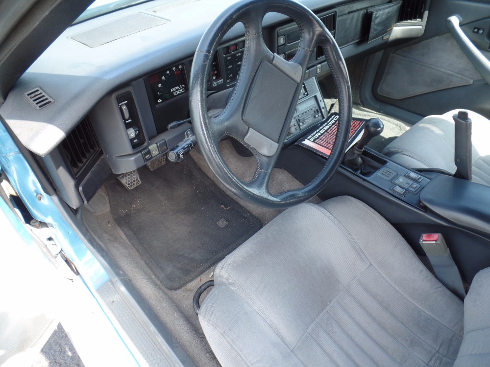 Used 1988 Pontiac Firebird -TRANS AM -LIGHT BLUE CONVERTIBLE-ONLY43,000 MILES-WITH 5 SPEED TRANS- | Mundelein, IL