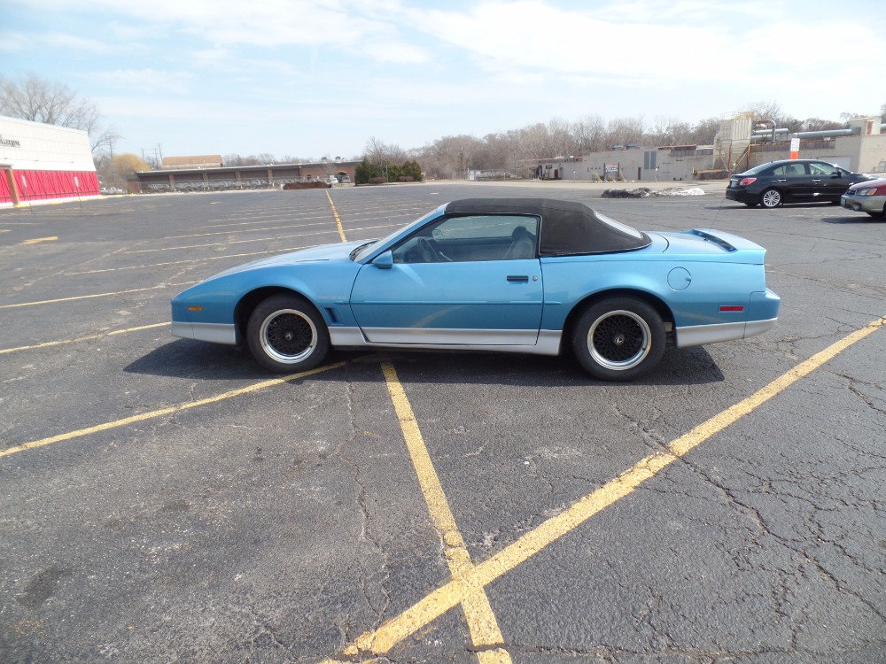 Used 1988 Pontiac Firebird -TRANS AM -LIGHT BLUE CONVERTIBLE-ONLY43,000 MILES-WITH 5 SPEED TRANS- | Mundelein, IL