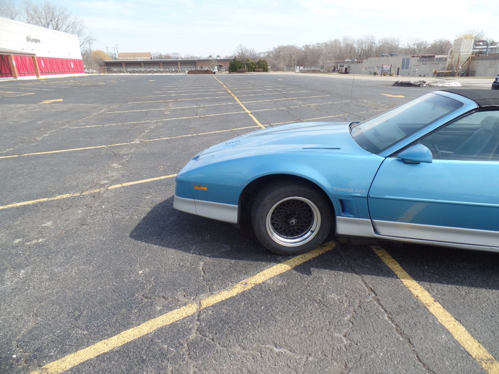 Used 1988 Pontiac Firebird -TRANS AM -LIGHT BLUE CONVERTIBLE-ONLY43,000 MILES-WITH 5 SPEED TRANS- | Mundelein, IL