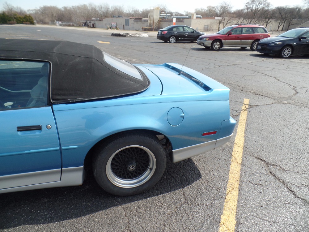 Used 1988 Pontiac Firebird -TRANS AM -LIGHT BLUE CONVERTIBLE-ONLY43,000 MILES-WITH 5 SPEED TRANS- | Mundelein, IL