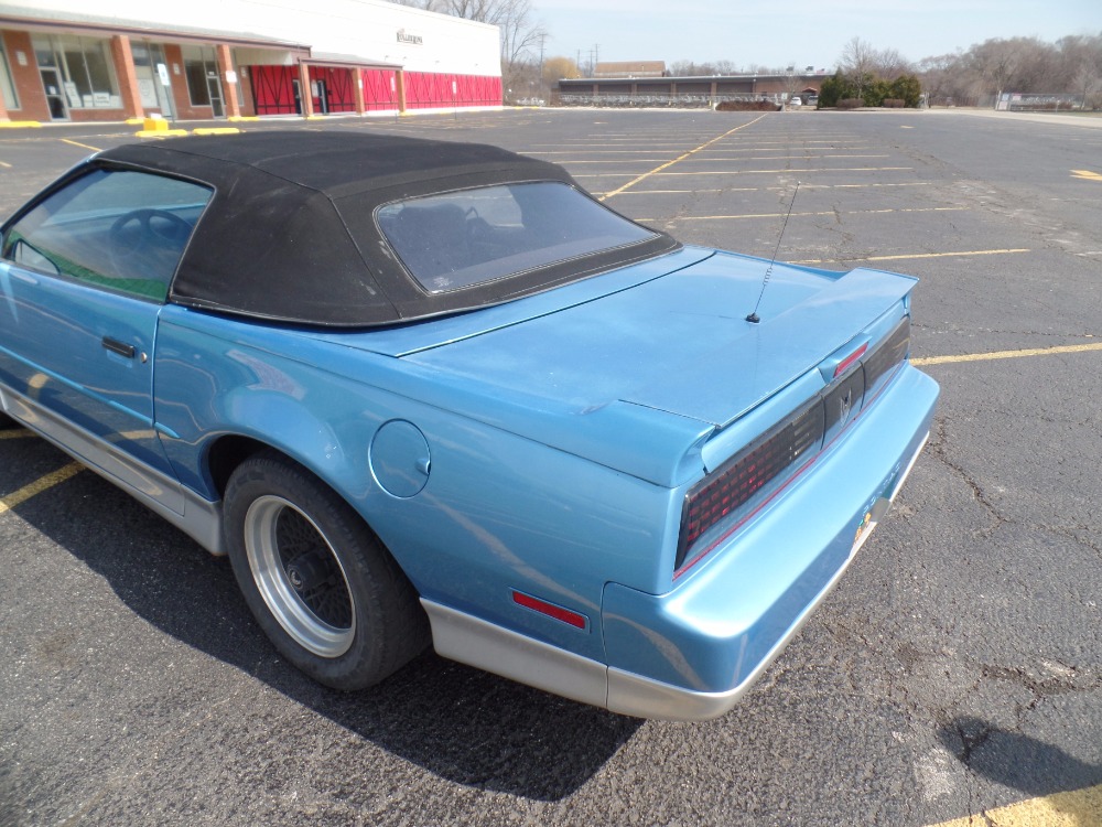 Used 1988 Pontiac Firebird -TRANS AM -LIGHT BLUE CONVERTIBLE-ONLY43,000 MILES-WITH 5 SPEED TRANS- | Mundelein, IL