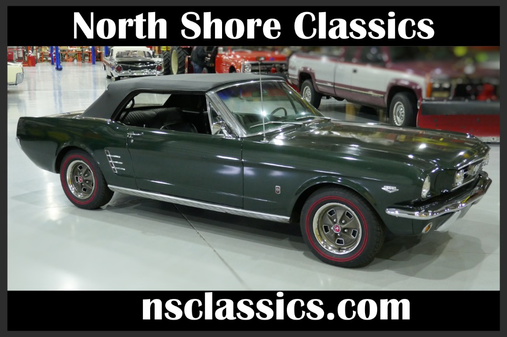 Used 1966 Ford Mustang -GT-HIGH PERFORMANCE CONVERTIBLE-FACTORY 4 SPEED-SEE VIDEO | Mundelein, IL