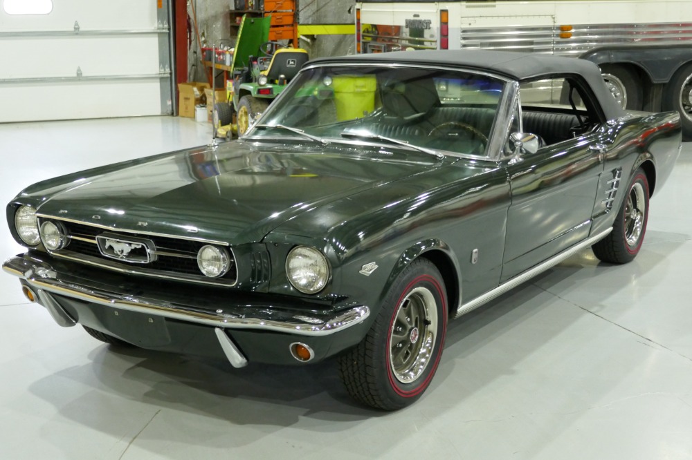 Used 1966 Ford Mustang -GT-HIGH PERFORMANCE CONVERTIBLE-FACTORY 4 SPEED-SEE VIDEO | Mundelein, IL