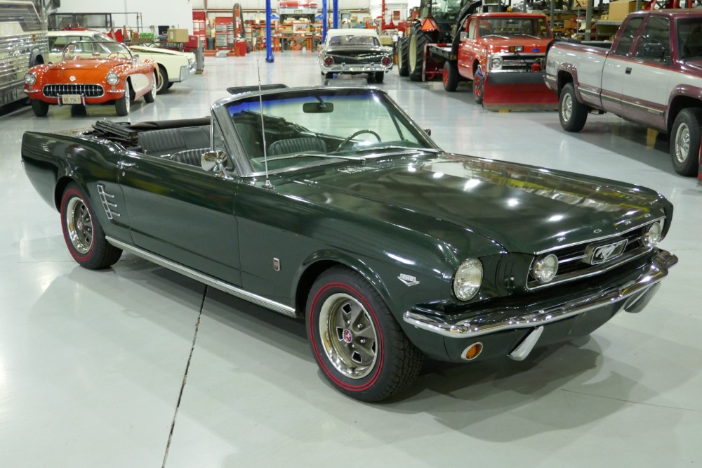 Used 1966 Ford Mustang -GT-HIGH PERFORMANCE CONVERTIBLE-FACTORY 4 SPEED-SEE VIDEO | Mundelein, IL