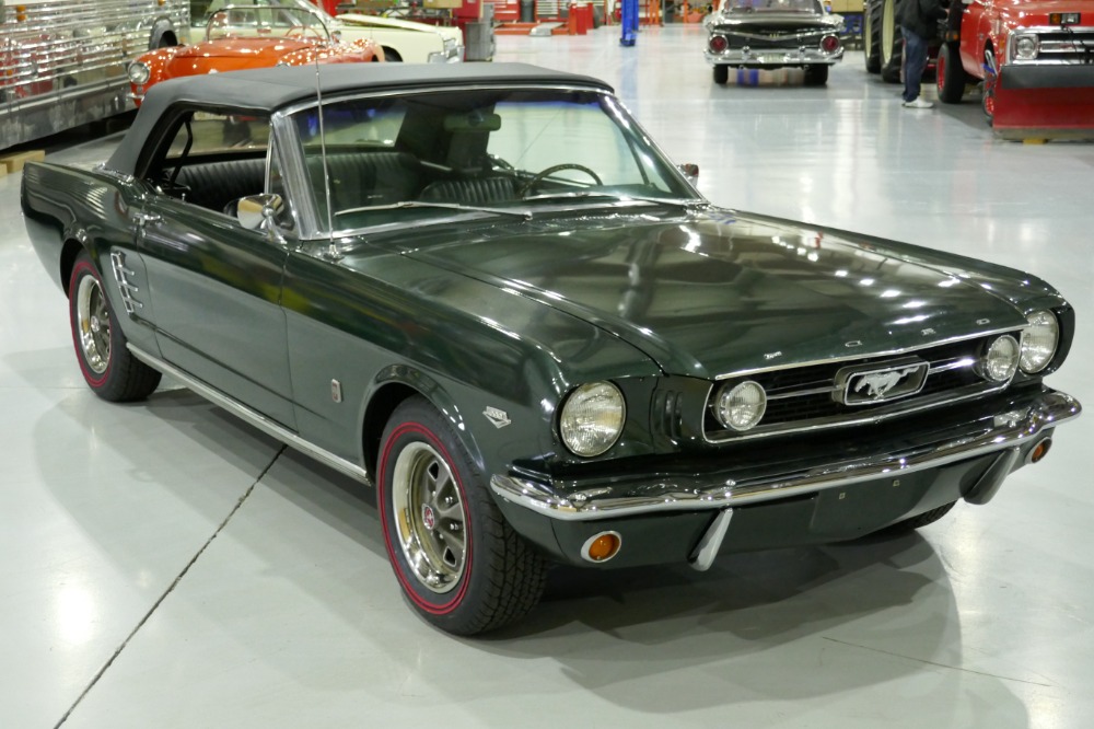 Used 1966 Ford Mustang -GT-HIGH PERFORMANCE CONVERTIBLE-FACTORY 4 SPEED-SEE VIDEO | Mundelein, IL