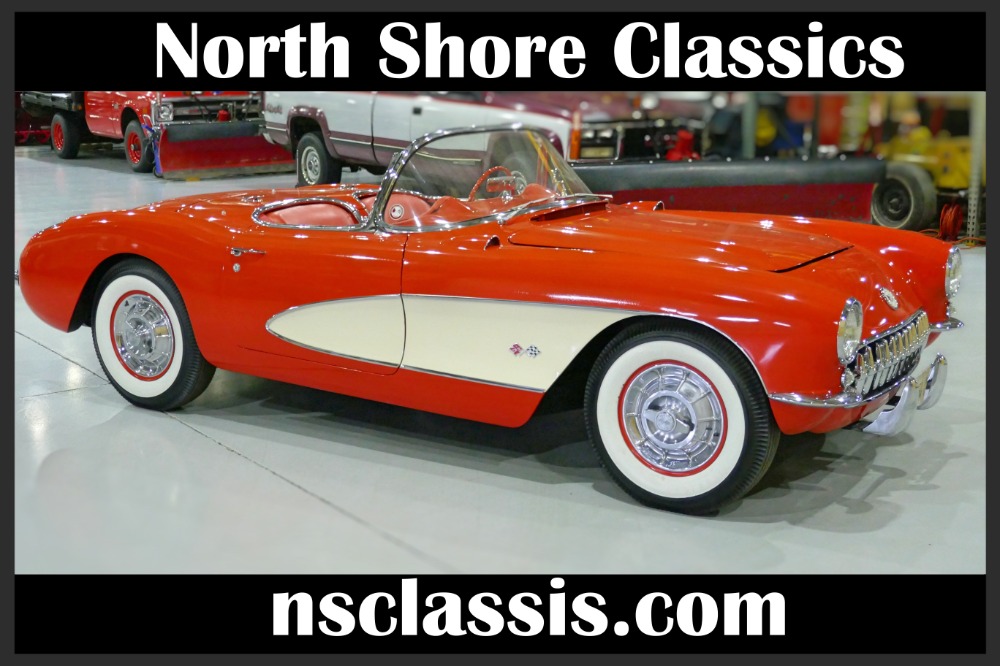 Used 1957 Chevrolet Corvette -TRUE ICONIC CLASSIC CONV. 283 V8-4 SPEED MANUAL-SEE VIDEO | Mundelein, IL