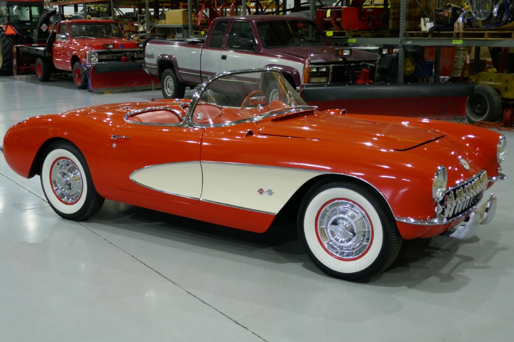 Used 1957 Chevrolet Corvette -TRUE ICONIC CLASSIC CONV. 283 V8-4 SPEED MANUAL-SEE VIDEO | Mundelein, IL