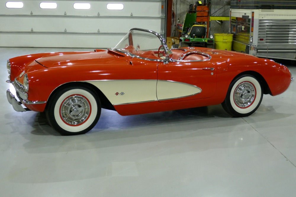 Used 1957 Chevrolet Corvette -TRUE ICONIC CLASSIC CONV. 283 V8-4 SPEED MANUAL-SEE VIDEO | Mundelein, IL