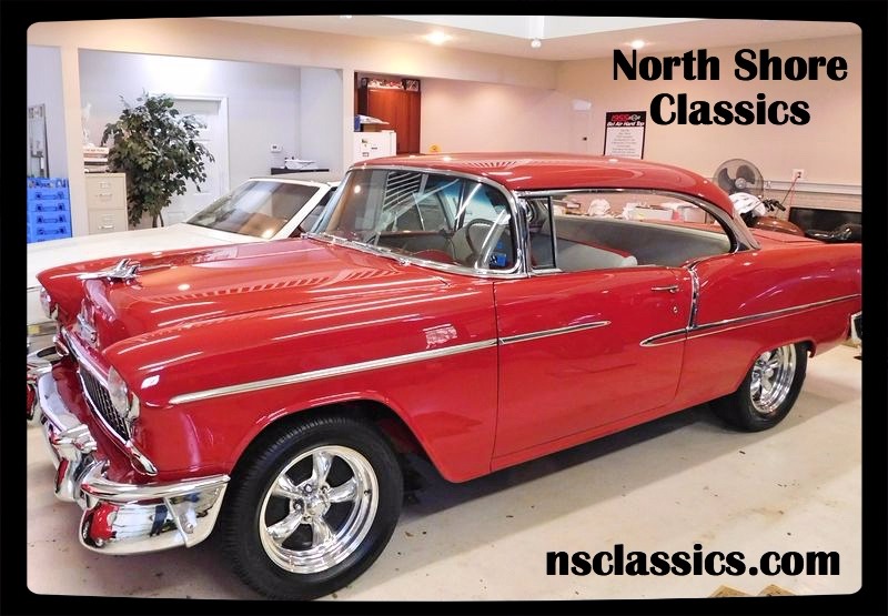 Used 1955 Chevrolet Bel Air/150/210 -COMPLETE RESTORATION-VIPER RED SHOW CAR WINNER-400+ HP | St. Petersburg, FL