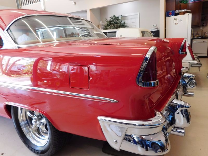Used 1955 Chevrolet Bel Air/150/210 -COMPLETE RESTORATION-VIPER RED SHOW CAR WINNER-400+ HP | St. Petersburg, FL