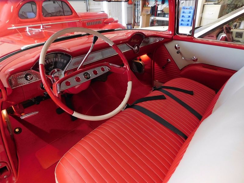 Used 1955 Chevrolet Bel Air/150/210 -COMPLETE RESTORATION-VIPER RED SHOW CAR WINNER-400+ HP | St. Petersburg, FL