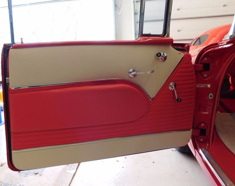 Used 1955 Chevrolet Bel Air/150/210 -COMPLETE RESTORATION-VIPER RED SHOW CAR WINNER-400+ HP | St. Petersburg, FL