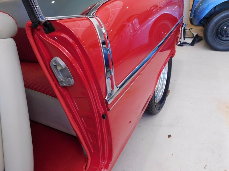 Used 1955 Chevrolet Bel Air/150/210 -COMPLETE RESTORATION-VIPER RED SHOW CAR WINNER-400+ HP | St. Petersburg, FL
