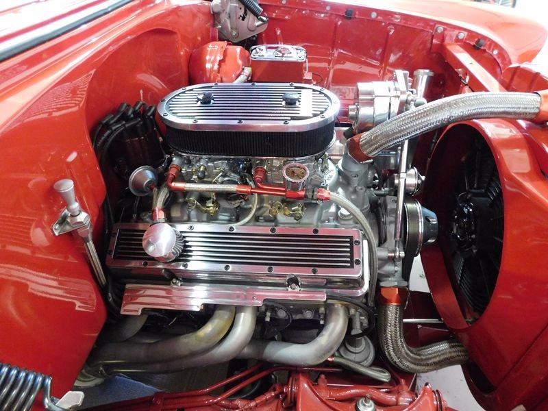Used 1955 Chevrolet Bel Air/150/210 -COMPLETE RESTORATION-VIPER RED SHOW CAR WINNER-400+ HP | St. Petersburg, FL