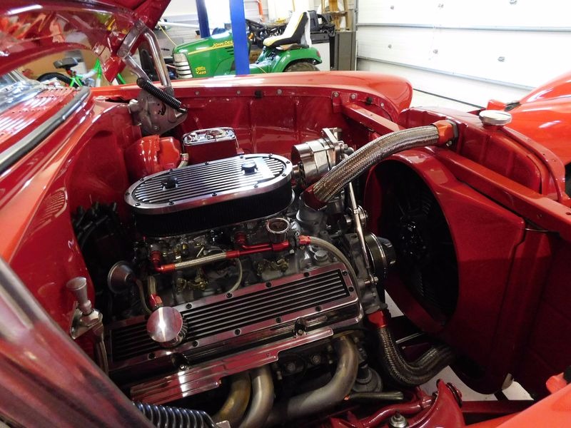 Used 1955 Chevrolet Bel Air/150/210 -COMPLETE RESTORATION-VIPER RED SHOW CAR WINNER-400+ HP | St. Petersburg, FL