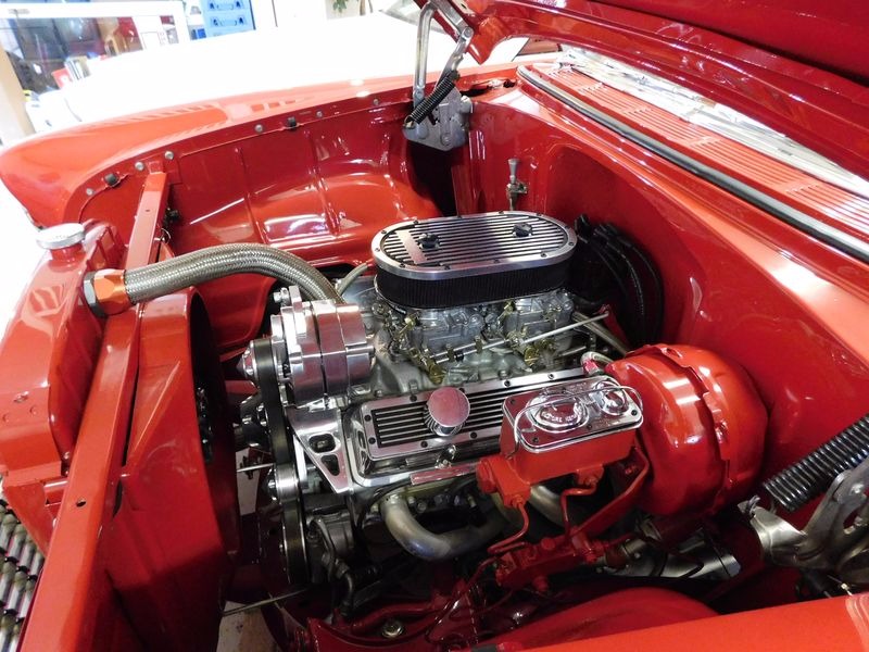 Used 1955 Chevrolet Bel Air/150/210 -COMPLETE RESTORATION-VIPER RED SHOW CAR WINNER-400+ HP | St. Petersburg, FL