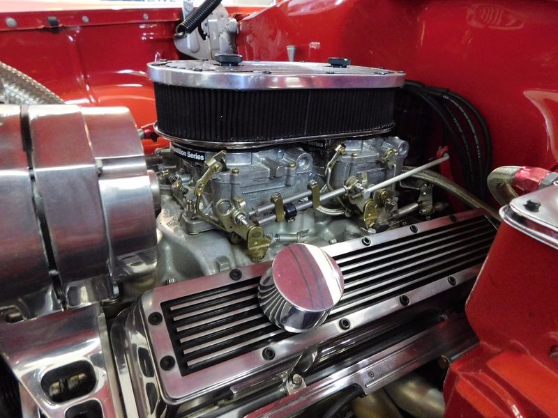 Used 1955 Chevrolet Bel Air/150/210 -COMPLETE RESTORATION-VIPER RED SHOW CAR WINNER-400+ HP | St. Petersburg, FL