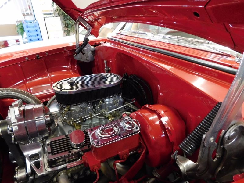 Used 1955 Chevrolet Bel Air/150/210 -COMPLETE RESTORATION-VIPER RED SHOW CAR WINNER-400+ HP | St. Petersburg, FL