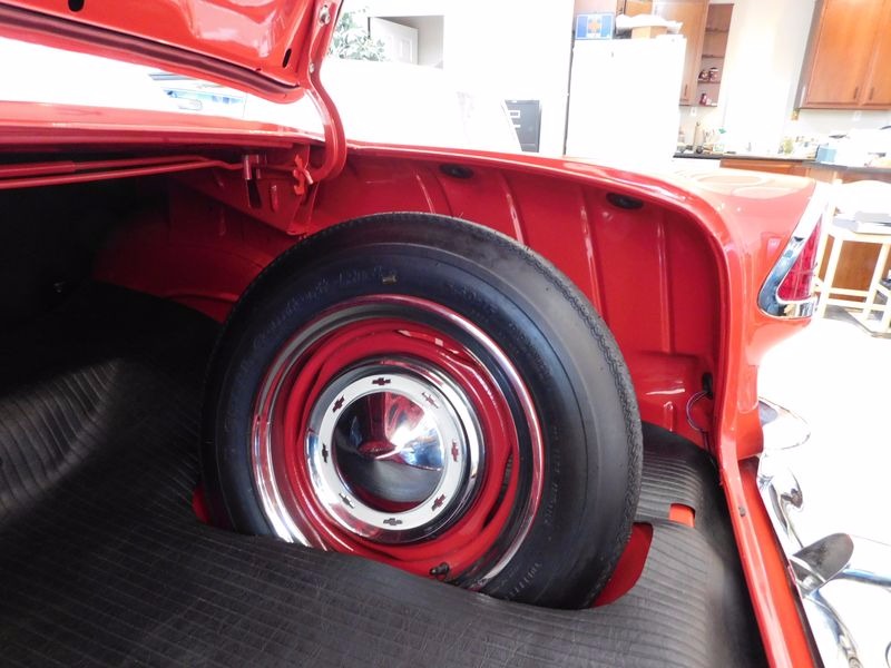 Used 1955 Chevrolet Bel Air/150/210 -COMPLETE RESTORATION-VIPER RED SHOW CAR WINNER-400+ HP | St. Petersburg, FL