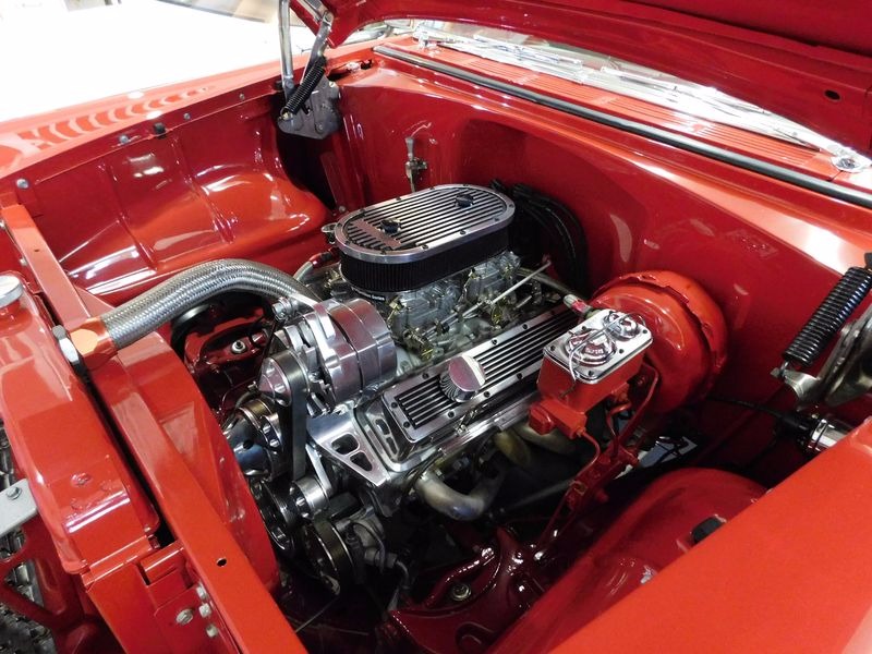 Used 1955 Chevrolet Bel Air/150/210 -COMPLETE RESTORATION-VIPER RED SHOW CAR WINNER-400+ HP | St. Petersburg, FL