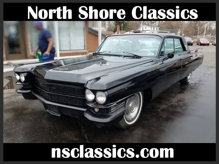 Used 1963 Cadillac Coupe DeVille -COMPLETELY RESTORED- BLACK ON BLACK CADDY- | Mundelein, IL