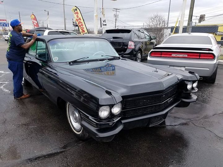 Used 1963 Cadillac Coupe DeVille -COMPLETELY RESTORED- BLACK ON BLACK CADDY- | Mundelein, IL