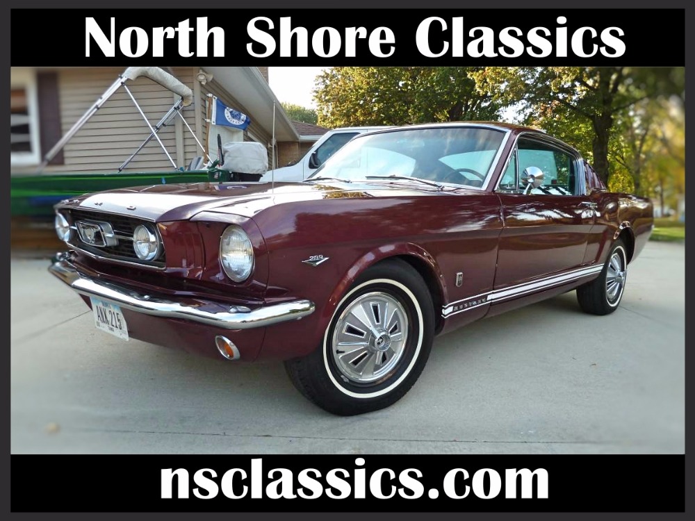 Used 1966 Ford Mustang -2+2 GT- RARE PONY 4SPEED A/C CAR- DELUXE INTERIOR | Mundelein, IL