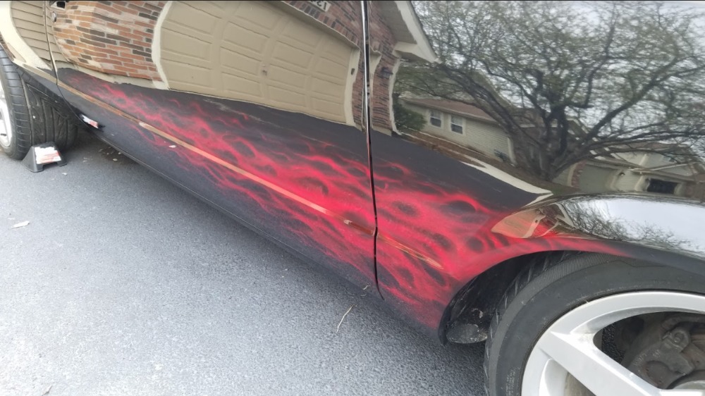 Used 1983 Chevrolet El Camino -LIGHT PROJECT-305/350 AUTO-CUSTOM FLAMES- | Mundelein, IL