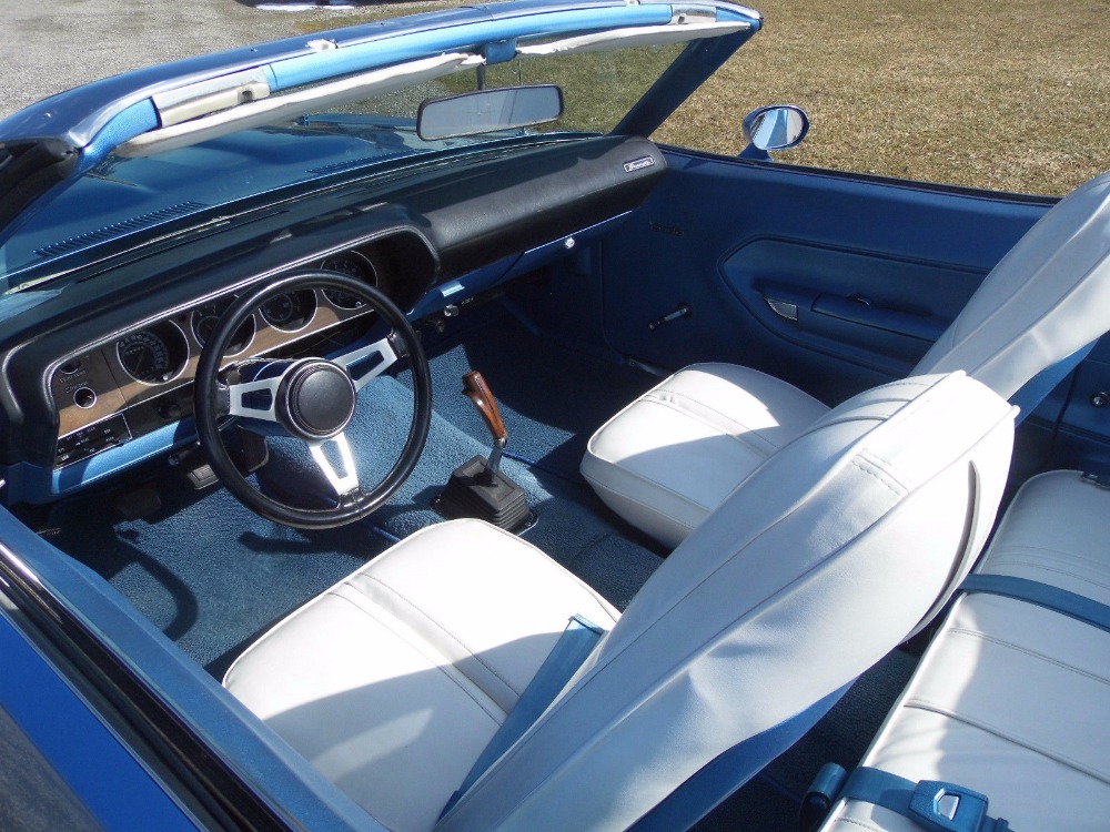 Used 1971 Plymouth Barracuda/Cuda -CONVERTIBLE- 416CI -BRIGHT BLUE METALLIC- | Mundelein, IL