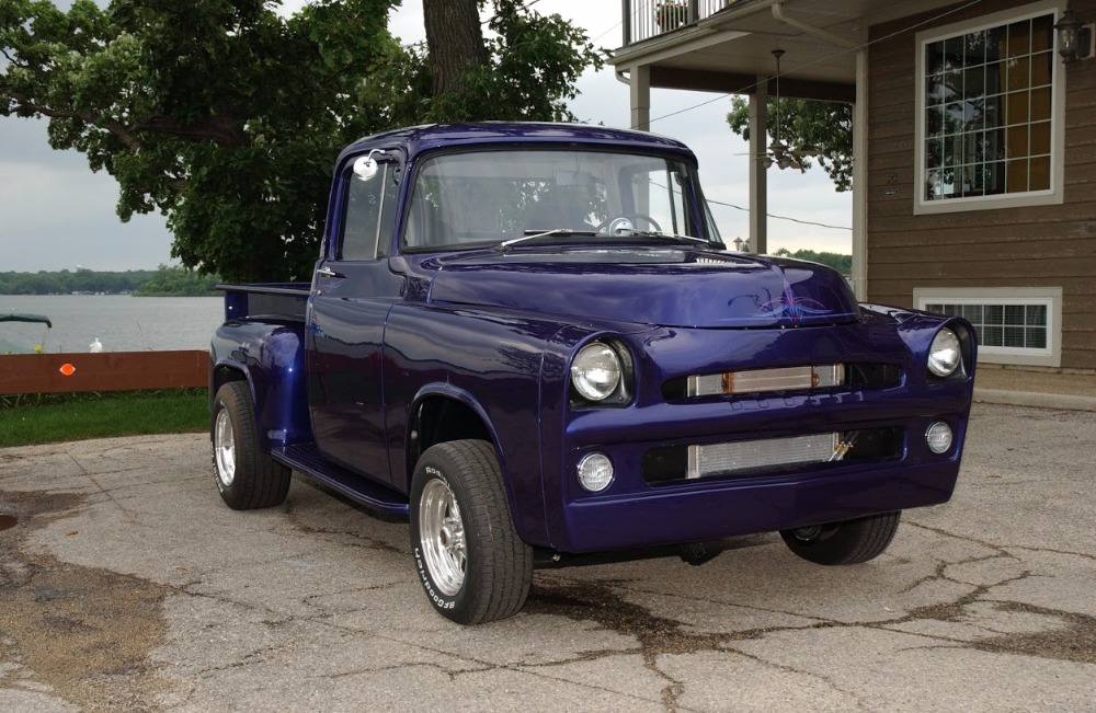 Used 1957 Dodge 100 -STEPSIDE-TWIN 625 EDELBROCK CARBS-TORQUE FLIGHT 727- | Mundelein, IL