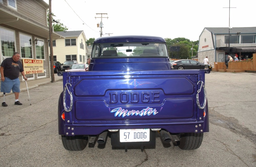 Used 1957 Dodge 100 -STEPSIDE-TWIN 625 EDELBROCK CARBS-TORQUE FLIGHT 727- | Mundelein, IL
