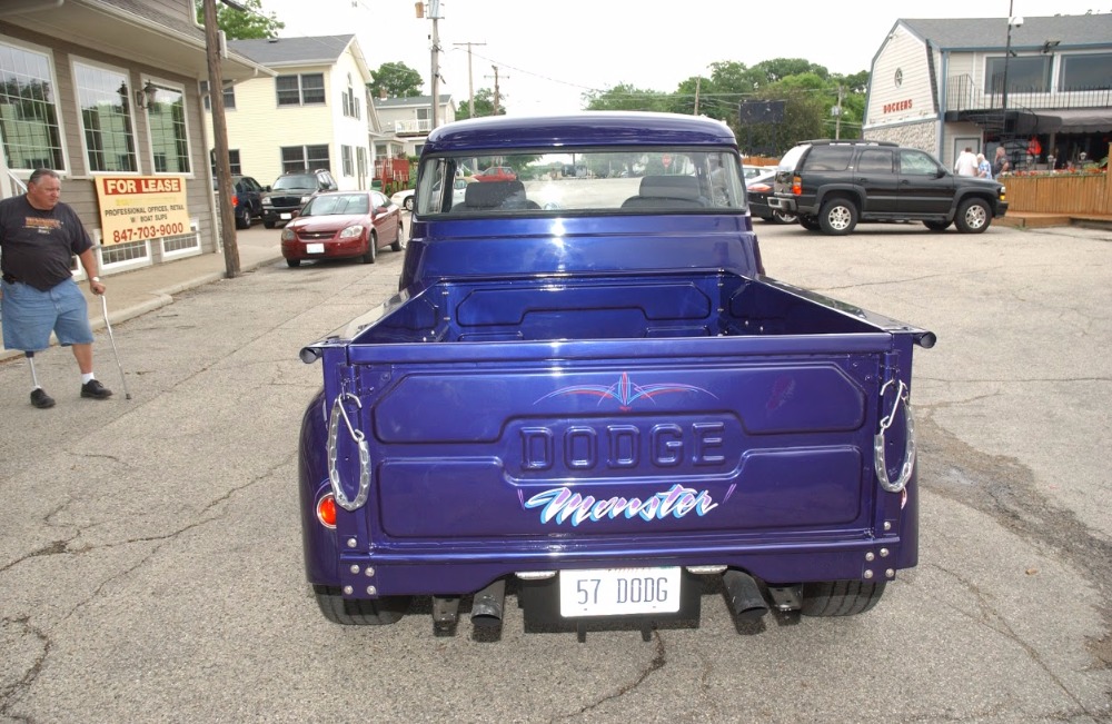 Used 1957 Dodge 100 -STEPSIDE-TWIN 625 EDELBROCK CARBS-TORQUE FLIGHT 727- | Mundelein, IL