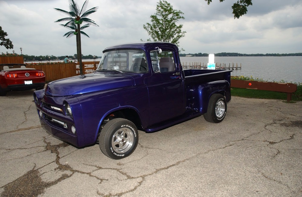 Used 1957 Dodge 100 -STEPSIDE-TWIN 625 EDELBROCK CARBS-TORQUE FLIGHT 727- | Mundelein, IL