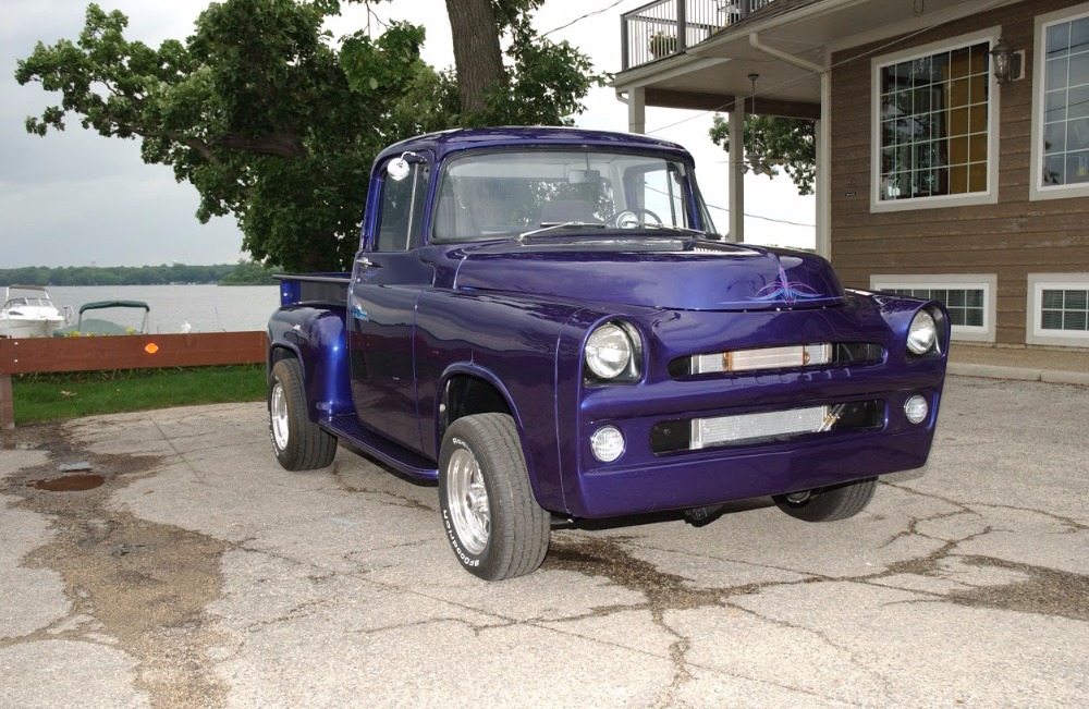 Used 1957 Dodge 100 -STEPSIDE-TWIN 625 EDELBROCK CARBS-TORQUE FLIGHT 727- | Mundelein, IL