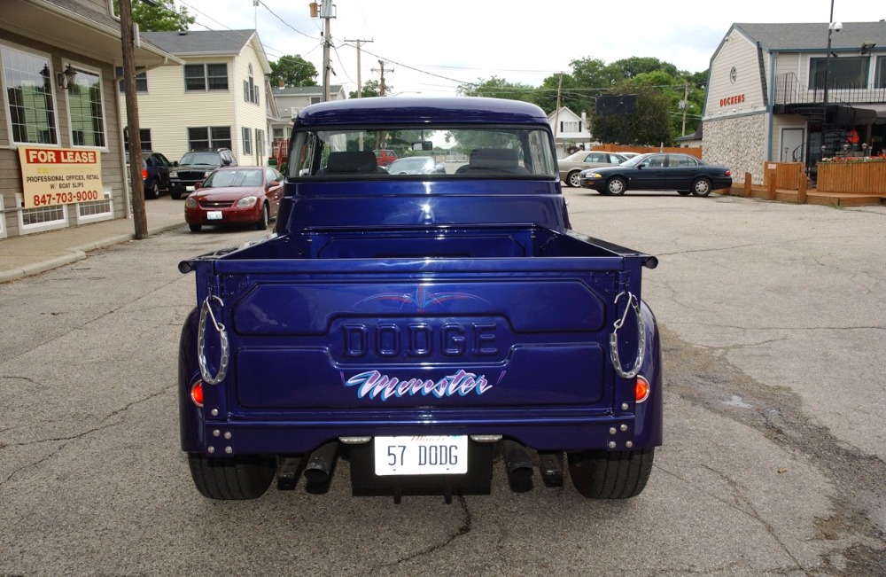 Used 1957 Dodge 100 -STEPSIDE-TWIN 625 EDELBROCK CARBS-TORQUE FLIGHT 727- | Mundelein, IL