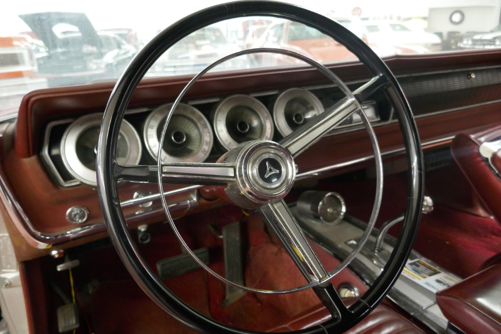 Used 1966 Dodge Charger -400 V8-AUTOMATIC-AWESOME RED/ SILVER COLOR COMBO- | Mundelein, IL