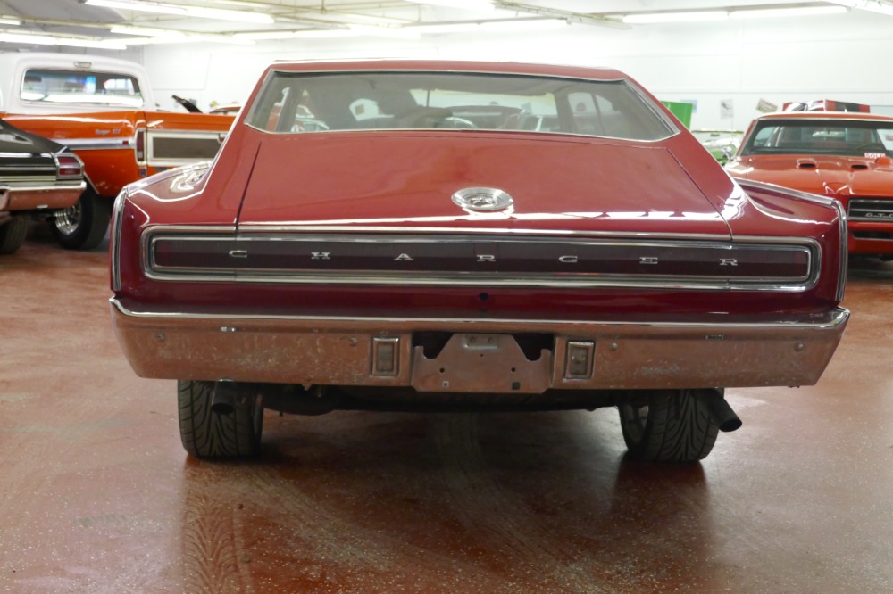 Used 1966 Dodge Charger -400 V8-AUTOMATIC-AWESOME RED/ SILVER COLOR COMBO- | Mundelein, IL