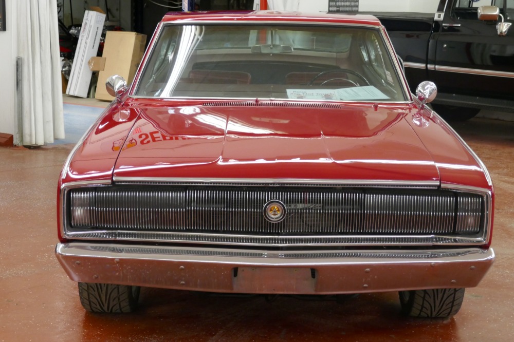 Used 1966 Dodge Charger -400 V8-AUTOMATIC-AWESOME RED/ SILVER COLOR COMBO- | Mundelein, IL