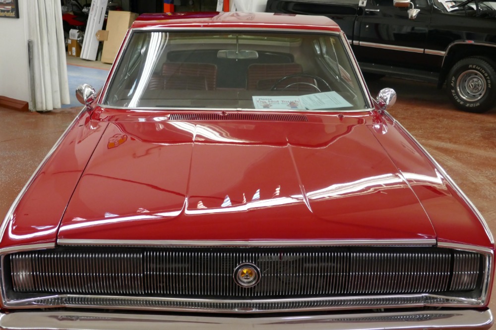 Used 1966 Dodge Charger -400 V8-AUTOMATIC-AWESOME RED/ SILVER COLOR COMBO- | Mundelein, IL