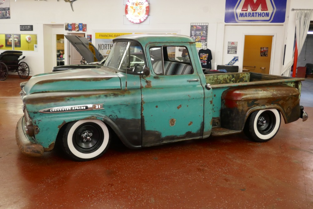 Used 1959 Chevrolet Apache -RAT ROD PATINA TENNESSEE CUSTOM RARE PICK UP-SEE VIDEO | Mundelein, IL