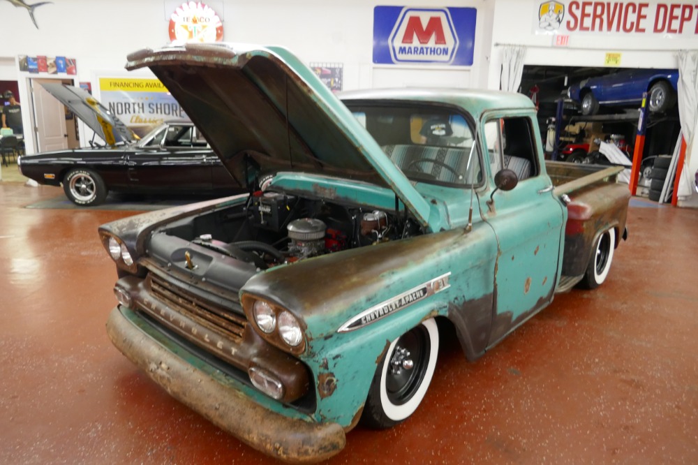 Used 1959 Chevrolet Apache -RAT ROD PATINA TENNESSEE CUSTOM RARE PICK UP-SEE VIDEO | Mundelein, IL