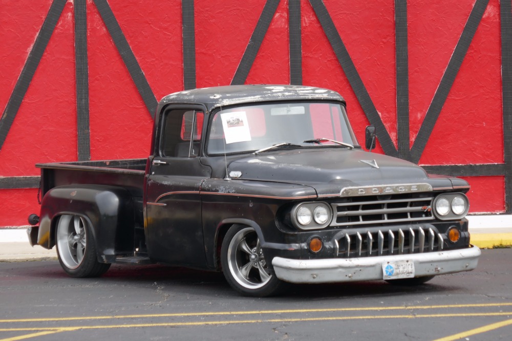 Used 1960 Dodge Pickup 100-PATINA-PRO TOURING RARE-FUEL INJECTED-LATE MODEL DRIVELINE-SEE VIDEO | Mundelein, IL